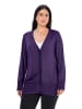 Strickjacke in tiefes violett