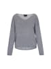 Women Sweater in grey melange