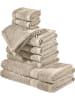 Frottier Frottier-Set 10-teilig Chicago in taupe