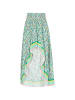 Women Skirt in green multicolor