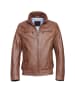 Lederjacke BUMATTEO in Cognac