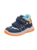 Sneaker High COOPER in Blau/Orange