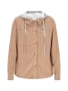 Women Jacket in Khaki Nude