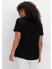 T-Shirt in schwarz