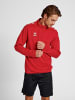Halbreißverschluss Jacke Hmlcore Erwachsene in TRUE RED