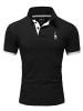 Poloshirt JOSEPH in Schwarz/Weiß