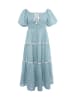 Women Dress in Turquoise