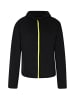 Herren Jacke in Schwarz Limette