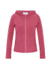 Damen Fleecejacke in Dunkelrosa