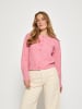 Strickjacke in Cashmere Rose Melange - Rosa