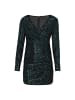 Women Dress in dark green