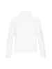 Herren Fleecepullover in Optik Weiss