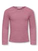 Rippstrick Langarmshirt Kmgmaude Mini in sea pink