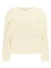 Damen Pullover in Wollweiss