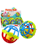 Ball mit Rassel Sensory Gummi Elastisch Bunt