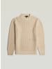 Chunky Knit Pullover dk brick