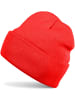 Strickmütze in Rot