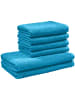Frottier, Leichtfrottier Frottier-Set 6-teilig Oceanside in türkis