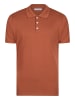 Polo Shirt Kurz Arm in Terrakotta