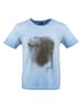 T-Shirt Lyusop in kornblau