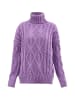 Damen Rollkragenpullover in LAVENDEL