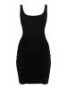 Damen Trägerkleid Mini in Schwarz