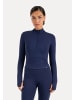 Jacke Half Zip Naveya in Dunkelblau