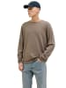 Pullover JJESUMMER KNIT CREW NECK in Braun