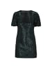 Women Dress in dark green
