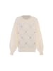 Damen Sweater in WOLLWEISS