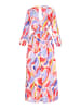 Women Dress in red multicolor