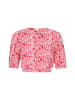 Women Blouse in white red