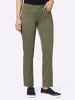 Jeans in oliv