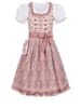 Kinderdirndl 3-teilig Matilda in Rosé
