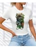 T-Shirt Cat WEISS