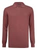 Pullover Mit Polokragen in Rosa