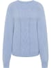 Damen Strick Pullover in Blau