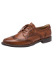 Halbschuh in cognac