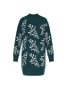 Women Dress in dark green