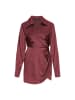 Women Dress in burgundy