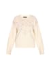 Damen Pullover in Wollweiss