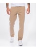 Hose in Dunkelbeige