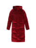 Women Coat in burgundy