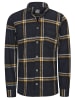 Holzfäller Flanell Hemd in Marine / Gelb