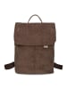 Mademoiselle.M Daypack 35 cm Laptopfach cord wood