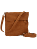 Beuteltasche Mademoiselle M8 in Nubuk-Cognac