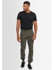 Hose A. Salvarini Herren Designer Cargohose NEU AS260 in Olivgrün