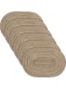Tischset 6er-Pack Silves in braun