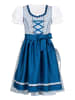 Kinderdirndl 3-teilig Doris in Blau