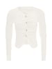 Damen Strickpullover in Wollweiss